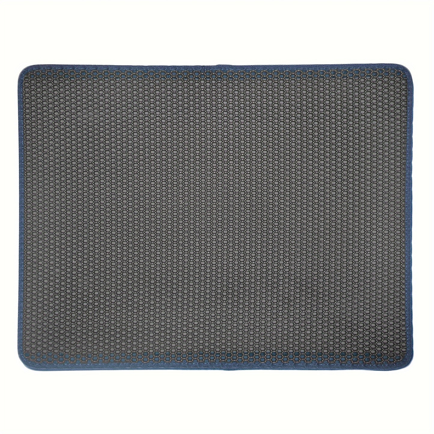 Tapis de Litière pour Chat – Double Couche Antiprojection – Tapis de Sol Antipoussière pour Capturer les Grains – Tapis de Nettoyage pour Animaux